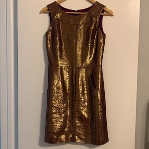 Purple Vera Wang Cocktail Dress